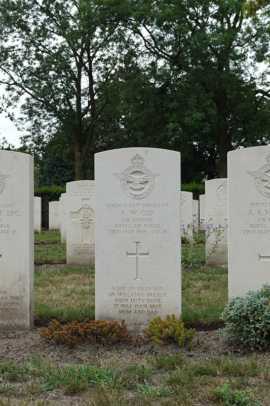 Graf foto van Albert William Cox Albert William Cox