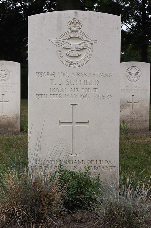 Graf foto van Thomas James Suffield Thomas James Suffield